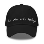 "La vie est belge" Casquette brodée – Image 4