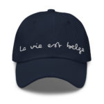 "La vie est belge" Casquette brodée – Image 2