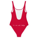 "La vie est belge" Maillot de bain une pièce – Image 12