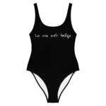 "La vie est belge" Maillot de bain une pièce – Image 3