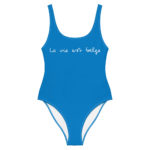 "La vie est belge" Maillot de bain une pièce – Image 7