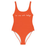 "La vie est belge" Maillot de bain une pièce – Image 8
