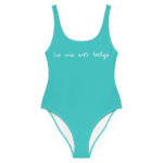 "La vie est belge" Maillot de bain une pièce – Image 10