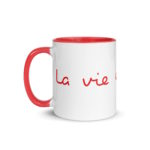"La vie est belge" Mug coloré
