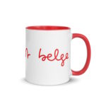 "La vie est belge" Mug coloré – Image 8