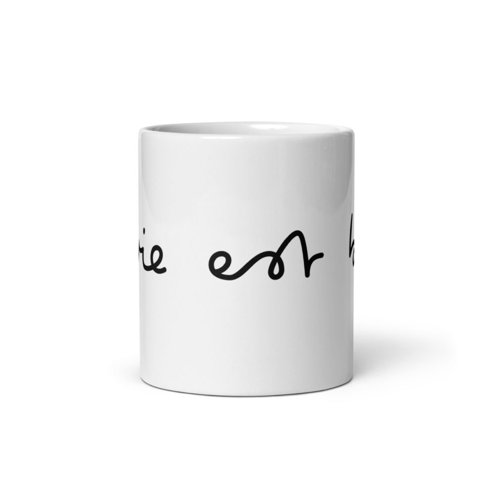 "La vie est belge" Mug – Image 3