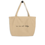"La vie est belge" Shopping bag éco-friendly