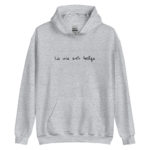 "La vie est belge" Sweat à capuche brodé – Image 4