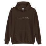 "La vie est belge" Sweat à capuche – Image 8