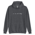 "La vie est belge" Sweat à capuche – Image 5