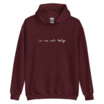 "La vie est belge" Sweat à capuche – Image 12