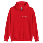 "La vie est belge" Sweat à capuche