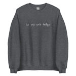 "La vie est belge" Sweatshirt brodé – Image 5