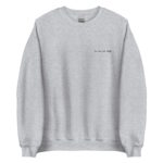 "La vie est belge" Sweatshirt brodé "cœur" – Image 8