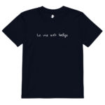 "La vie est belge" Tee-shirt enfant éco-friendly – Image 3