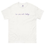 "La vie est belge" Tee-shirt – Image 2