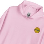 "Liège - Lidl" Sweat à capuche brodé "cœur"