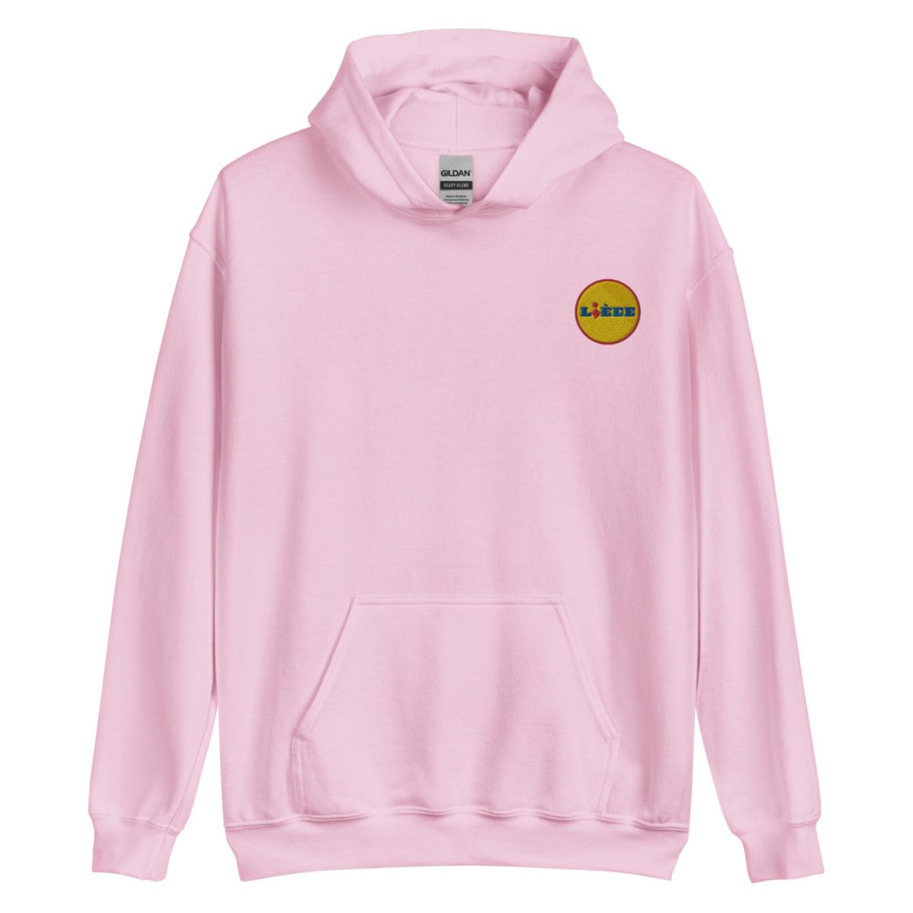"Liège - Lidl" Sweat à capuche brodé "cœur" – Image 12