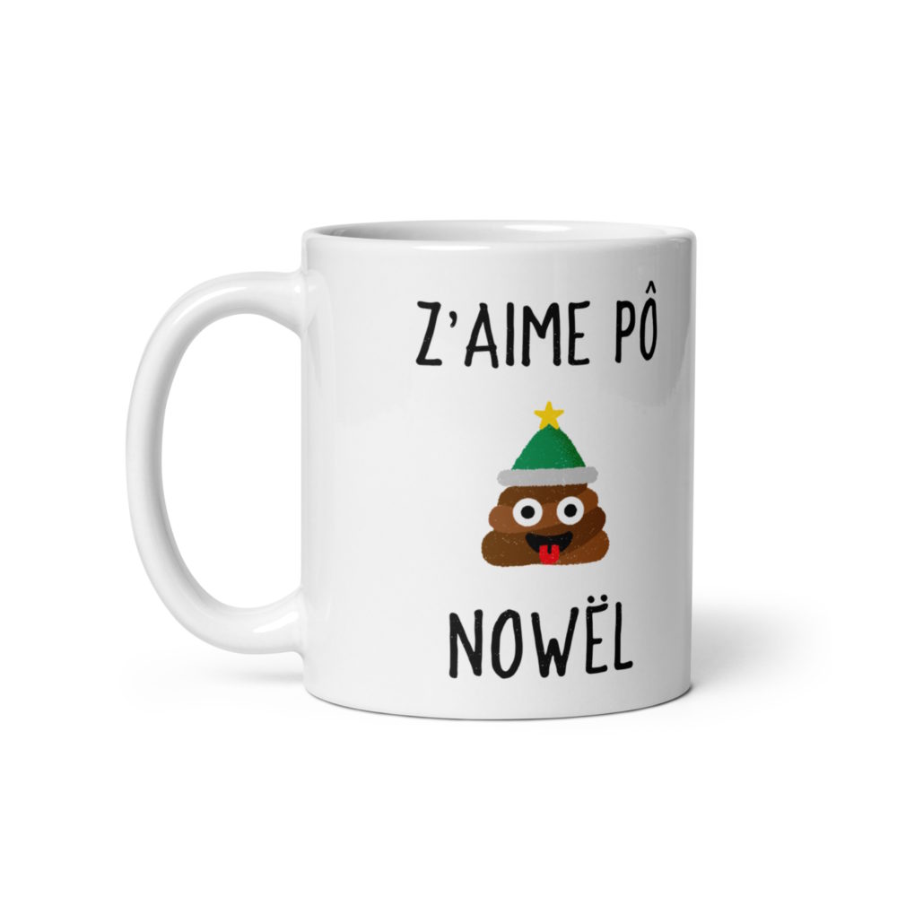 "Z'aime pô Nowël" Mug