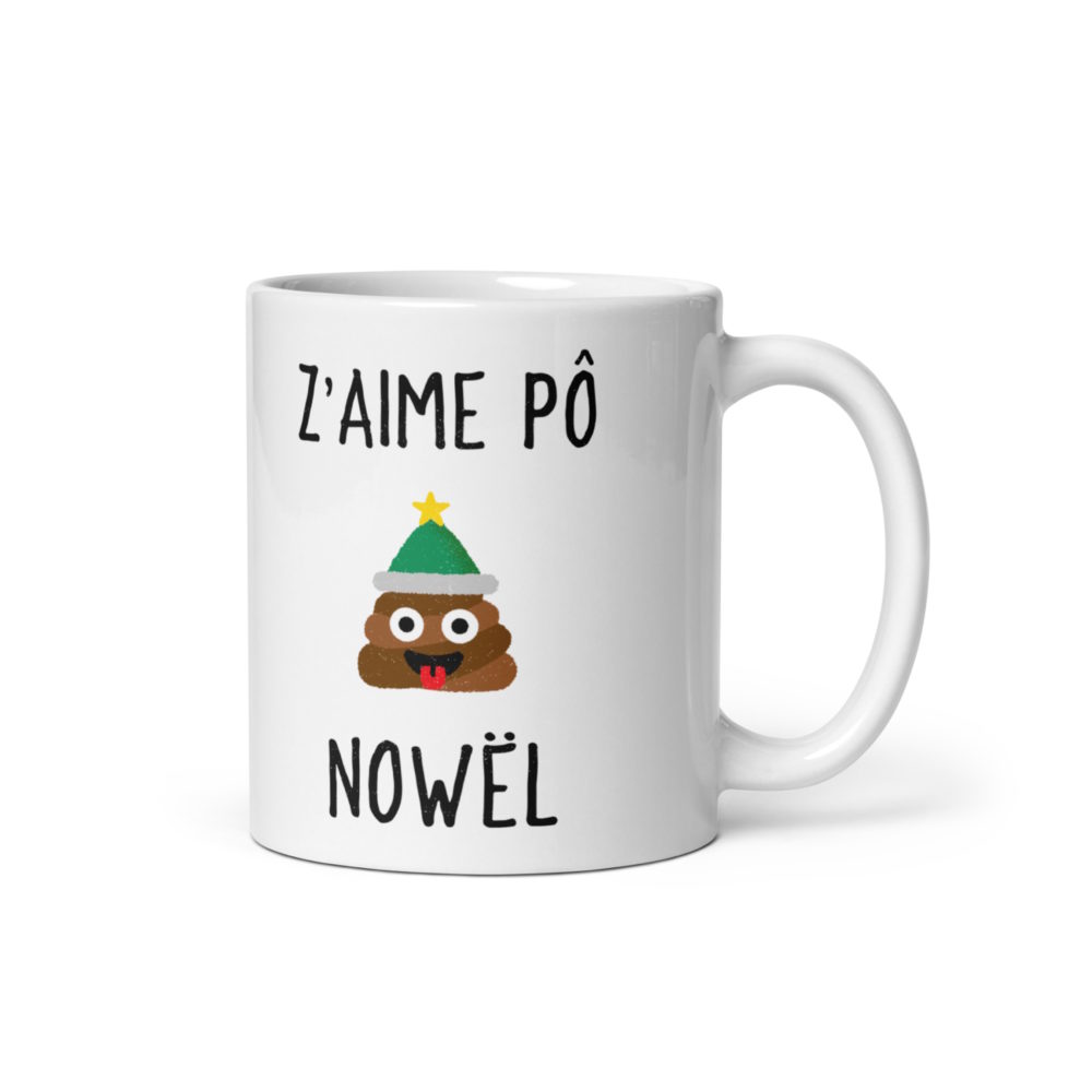 "Z'aime pô Nowël" Mug – Image 2