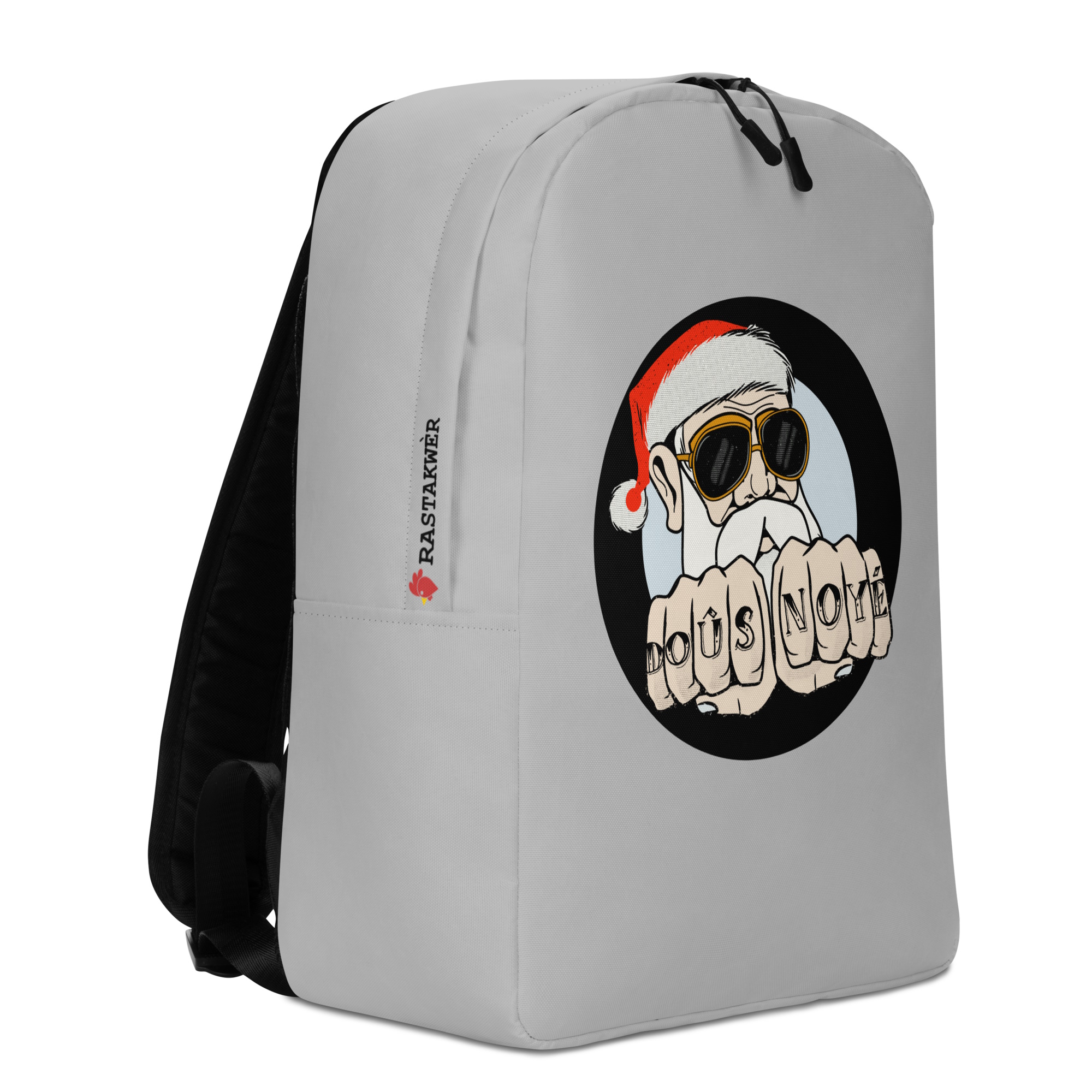 RASTAKWER-sac-a-dos-dous-noye-silver-01 "Doûs Noyé" - Sac à dos – Image 1