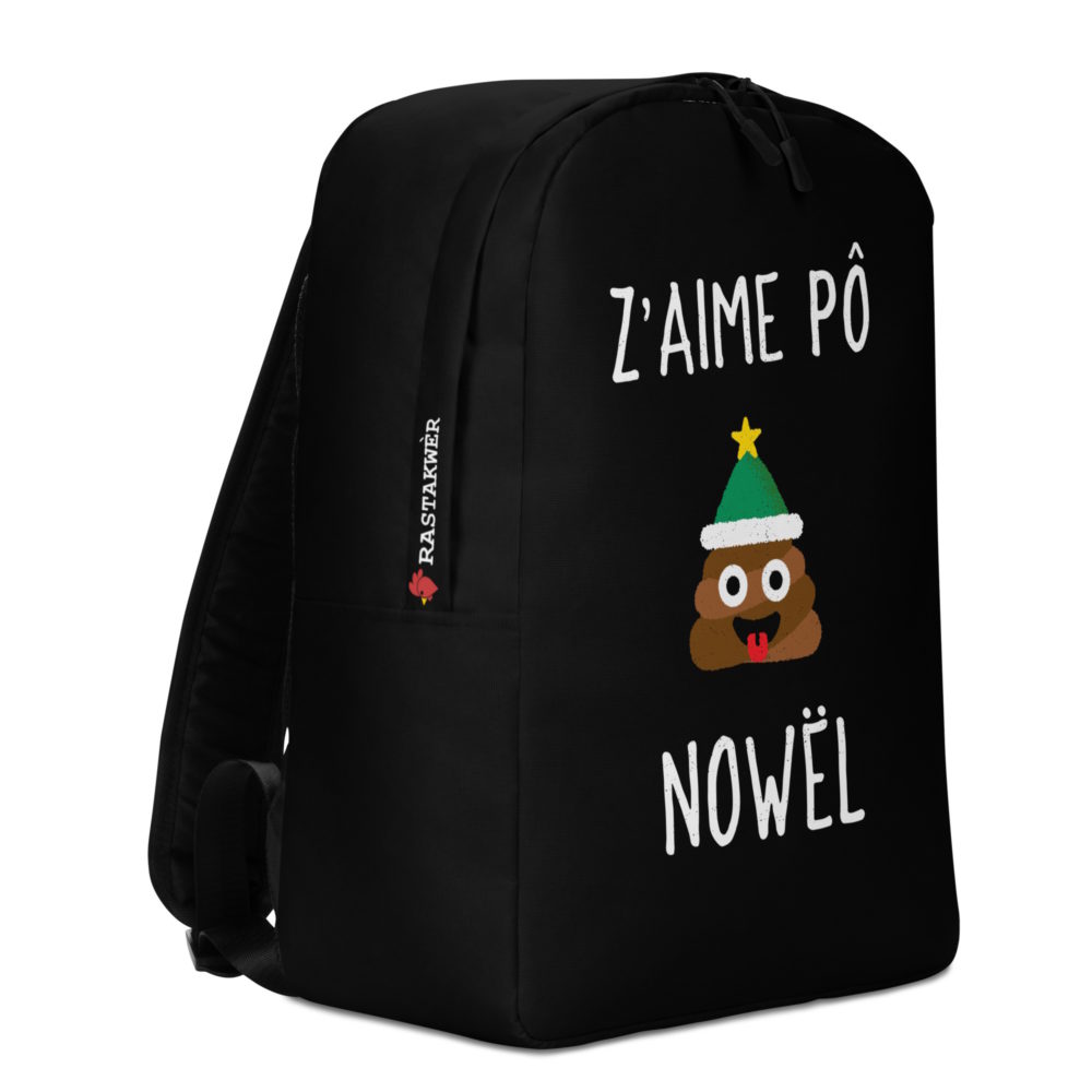 "Z'aime pô Nowël" - Sac à dos