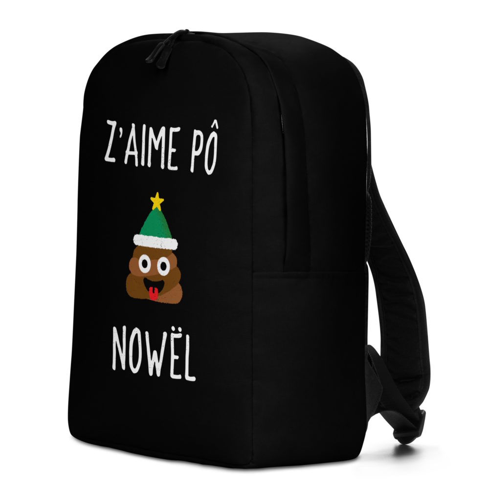 "Z'aime pô Nowël" - Sac à dos – Image 7