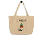 "Z'aime pô Nowël" Shopping bag éco-friendly