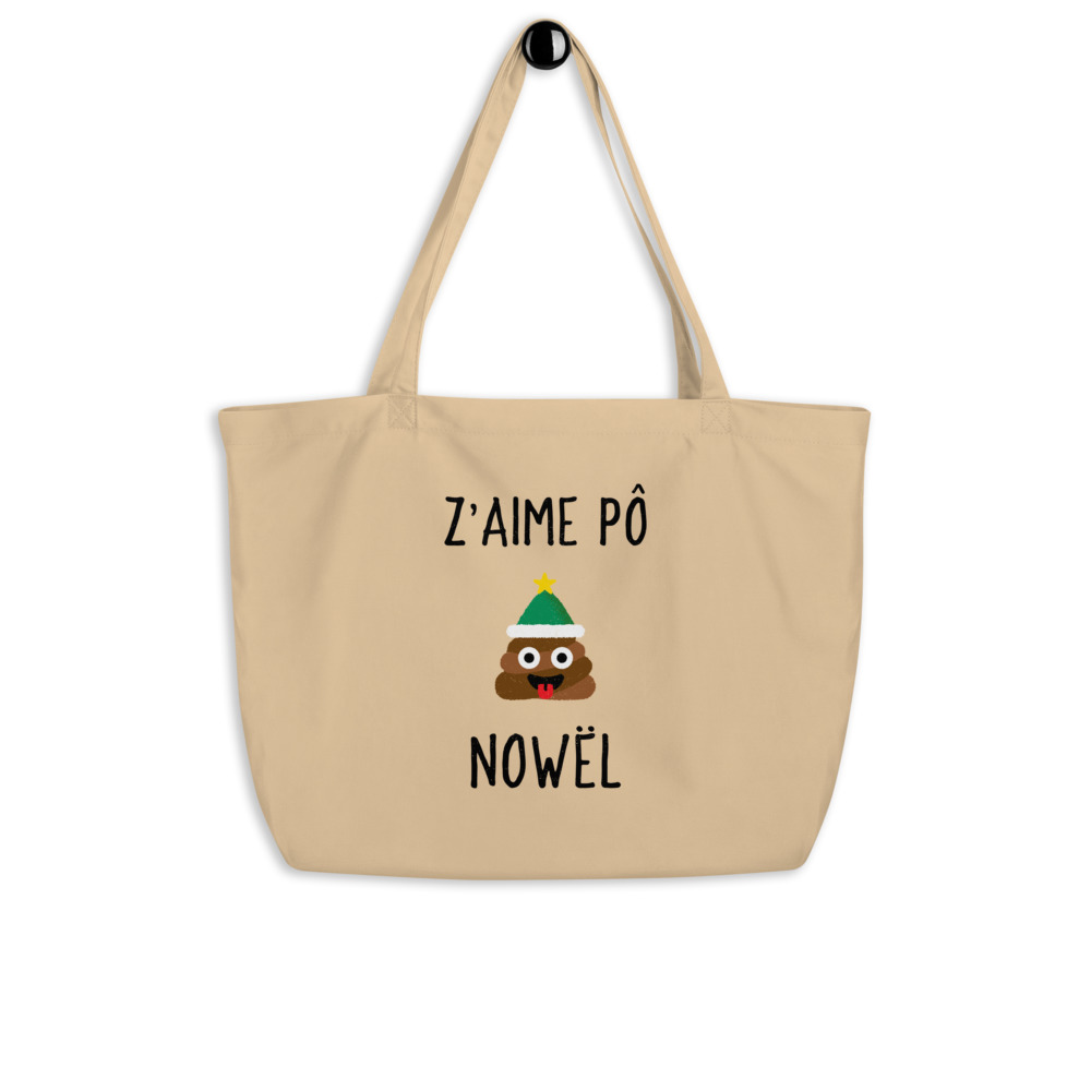 "Z'aime pô Nowël" Shopping bag éco-friendly