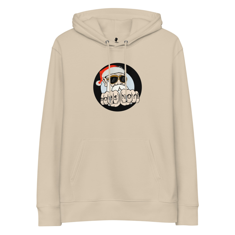 RASTAKWER-sweat-capuche-bio-dous-noye-desert-dust "Doûs Noyé" Sweat à capuche éco-friendly – Image 1