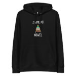 "Z'aime pô Nowël" Sweat à capuche éco-friendly – Image 3