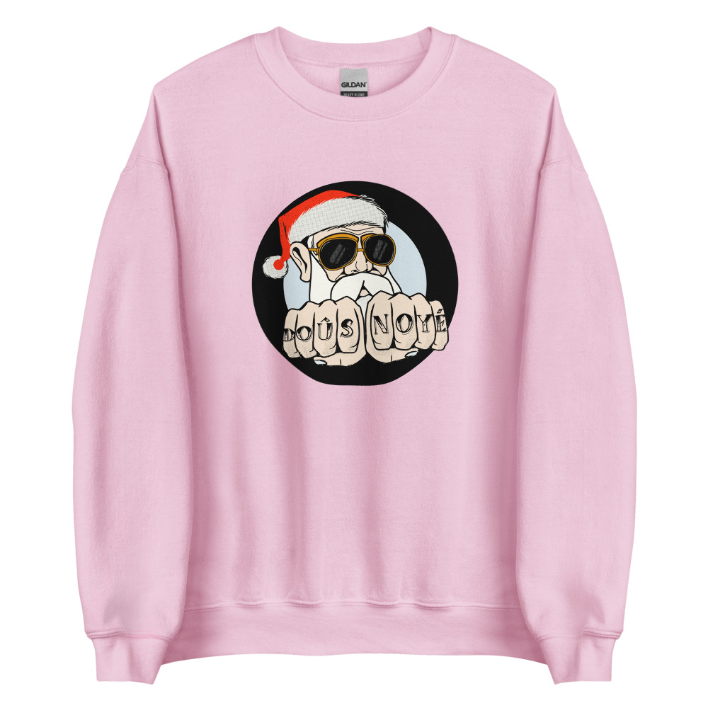 RASTAKWER-sweatshirt-dous-noye-light-pink "Doûs Noyé" Sweatshirt – Image 1