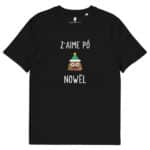 “Z'aime pô Nowël” Tee-shirt éco-friendly – Image 4