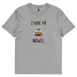 “Z'aime pô Nowël” Tee-shirt éco-friendly – Image 6