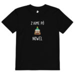 "Z'aime pô Nowël" Tee-shirt enfant éco-friendly – Image 2