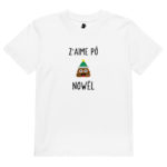 "Z'aime pô Nowël" Tee-shirt enfant éco-friendly