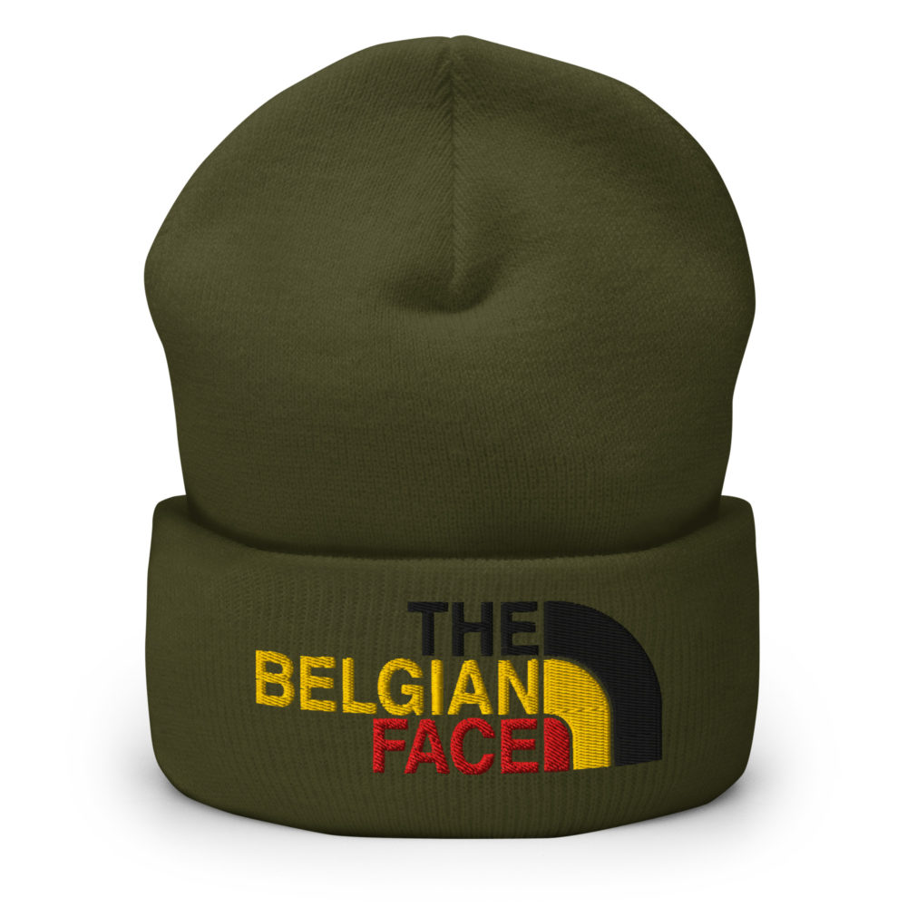 "The Belgian Face - Flag" Bonnet brodé – Image 4