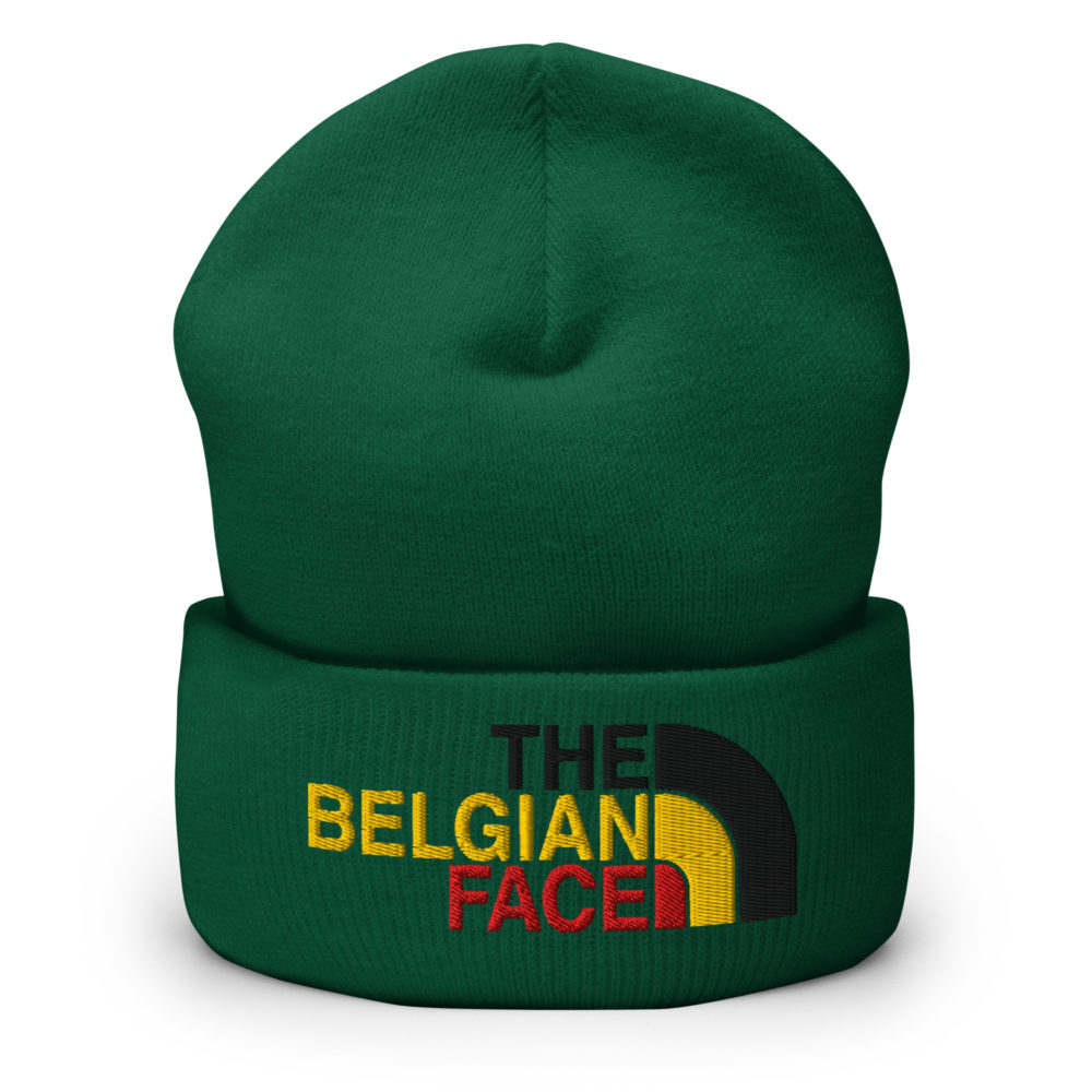 "The Belgian Face - Flag" Bonnet brodé – Image 3