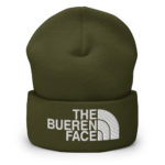 "The Bueren Face" Bonnet brodé