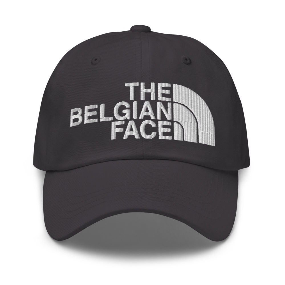 "The Belgian Face" Casquette brodée – Image 3