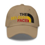 "The Belgian Face - Flag" Casquette brodée – Image 2