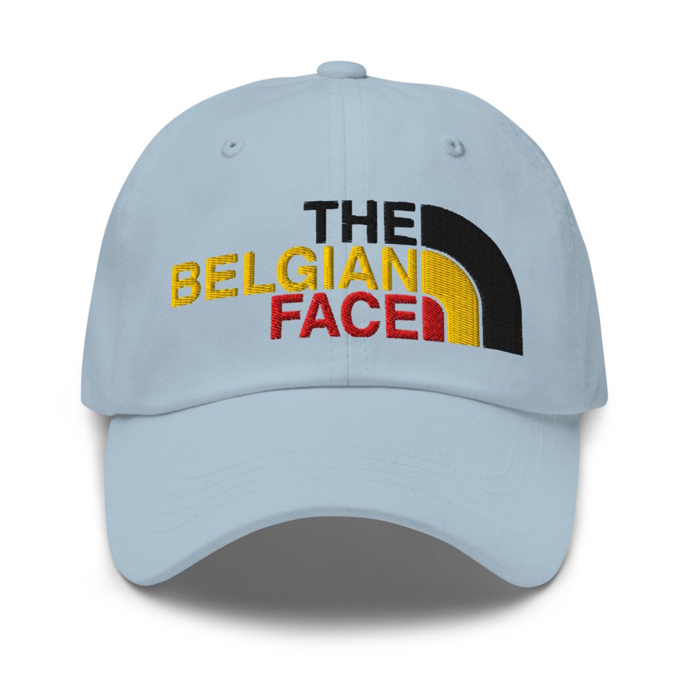 "The Belgian Face - Flag" Casquette brodée – Image 3
