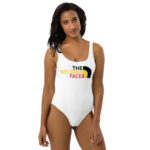 "The Belgian Face - Flag" Maillot de bain une pièce – Image 5