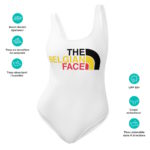 "The Belgian Face - Flag" Maillot de bain une pièce – Image 8