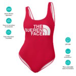 "The Bueren Face" Maillot de bain une pièce – Image 13