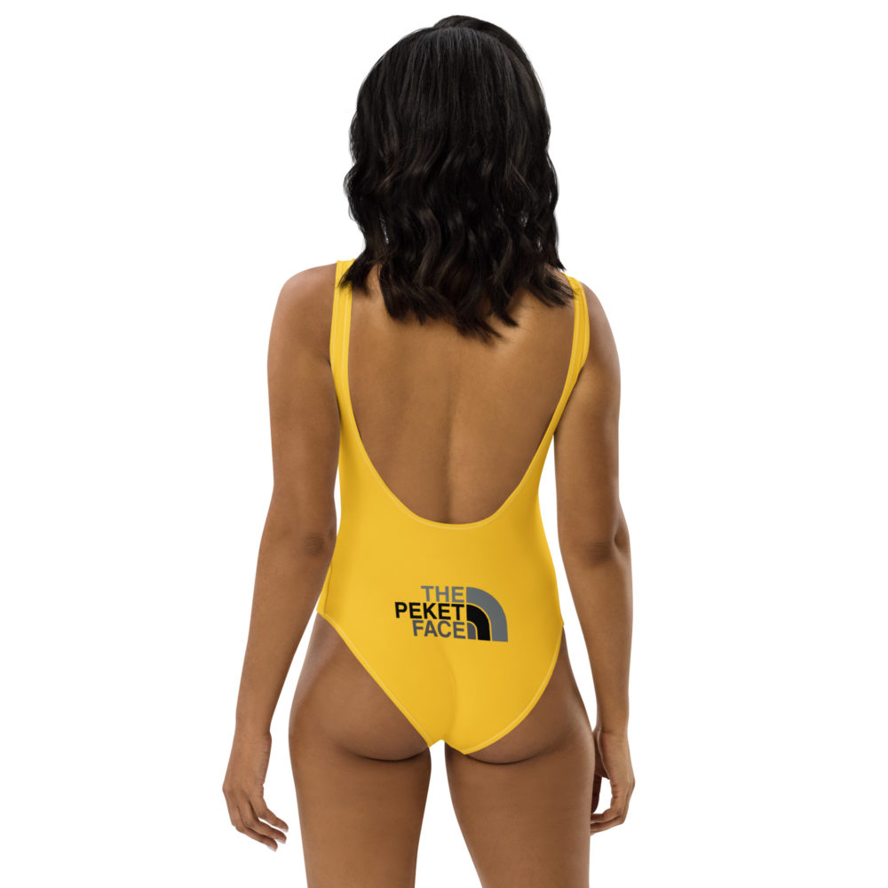 "The Peket Face" Maillot de bain une pièce – Image 12