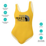 "The Peket Face" Maillot de bain une pièce – Image 13