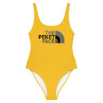 "The Peket Face" Maillot de bain une pièce