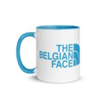 "The Belgian Face" Mug coloré – Image 3