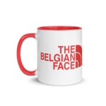 "The Belgian Face" Mug coloré – Image 2